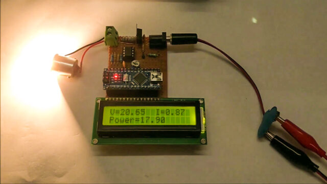 arduino wattmeter