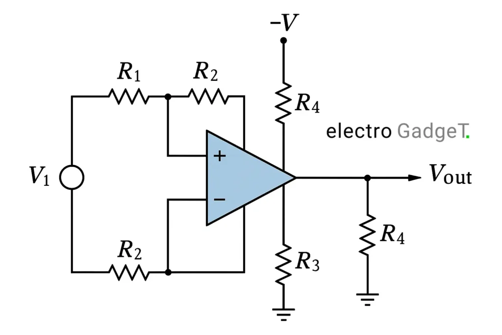  op-amp differential amplifier circuit
