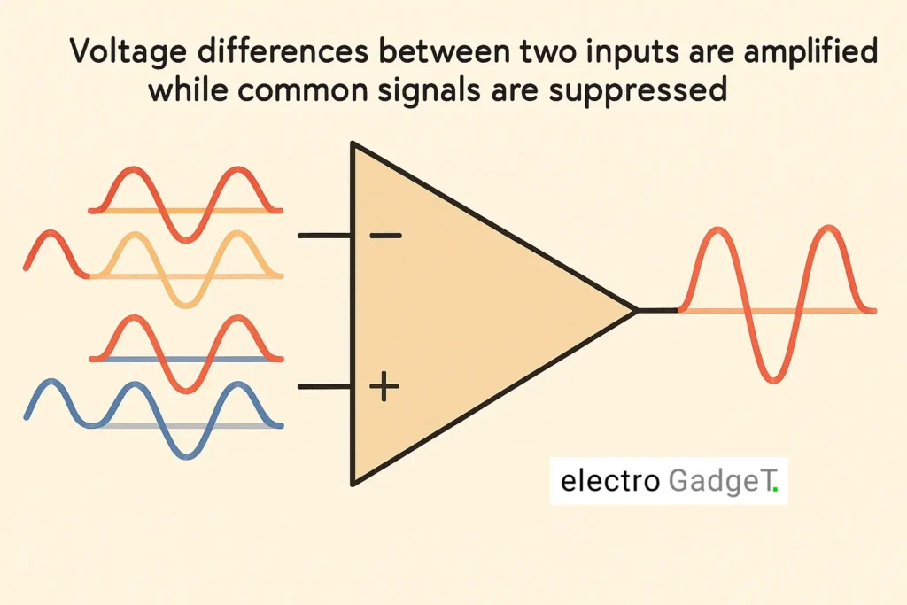 voltage differences between two inputs