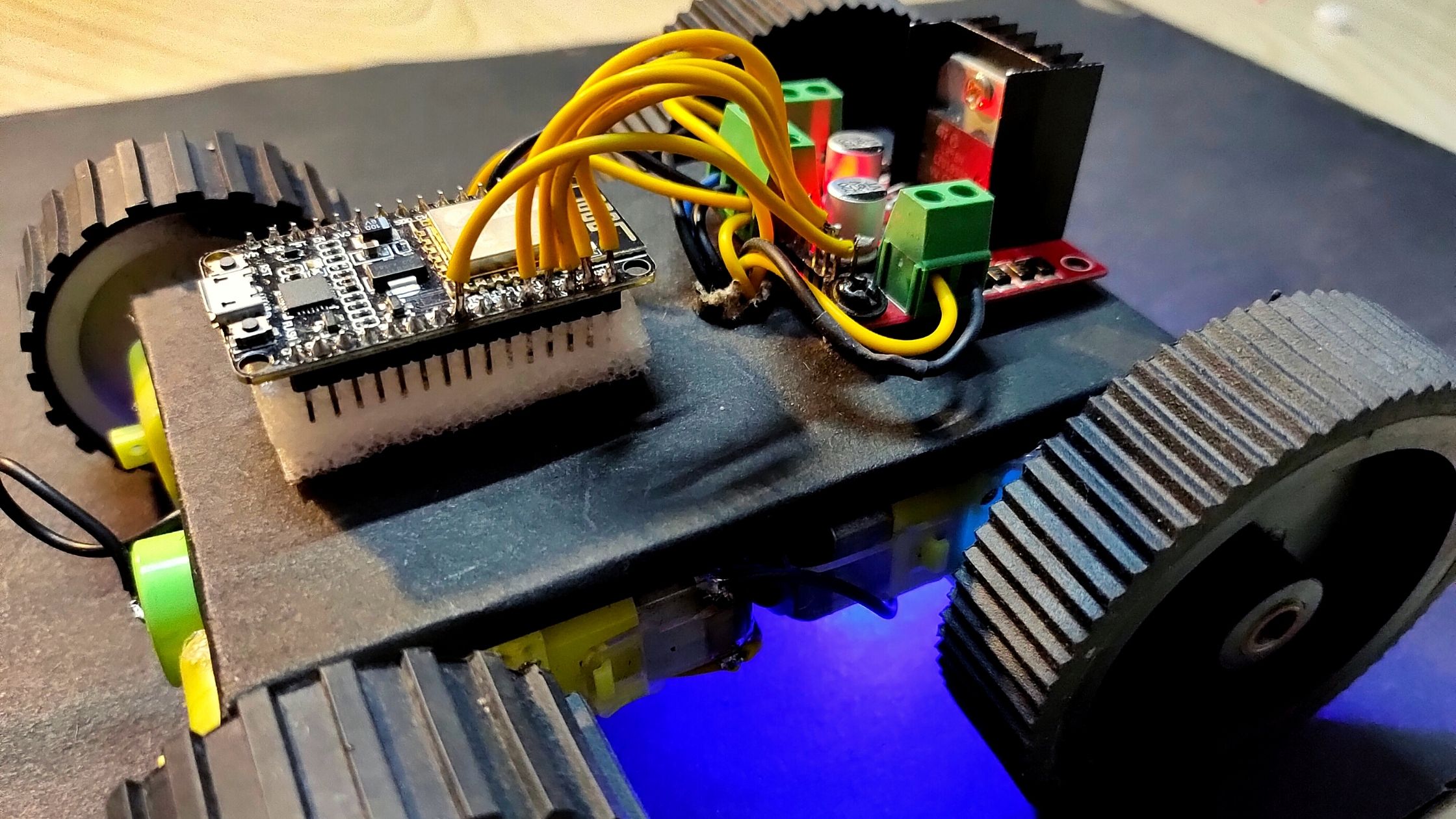 Manitesla Arduino Institute Wifi Controlled Robot Using Nodemcu And