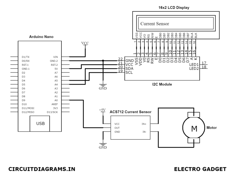 Interfacing ACS712 Current Sensor With Arduino Measure Current With