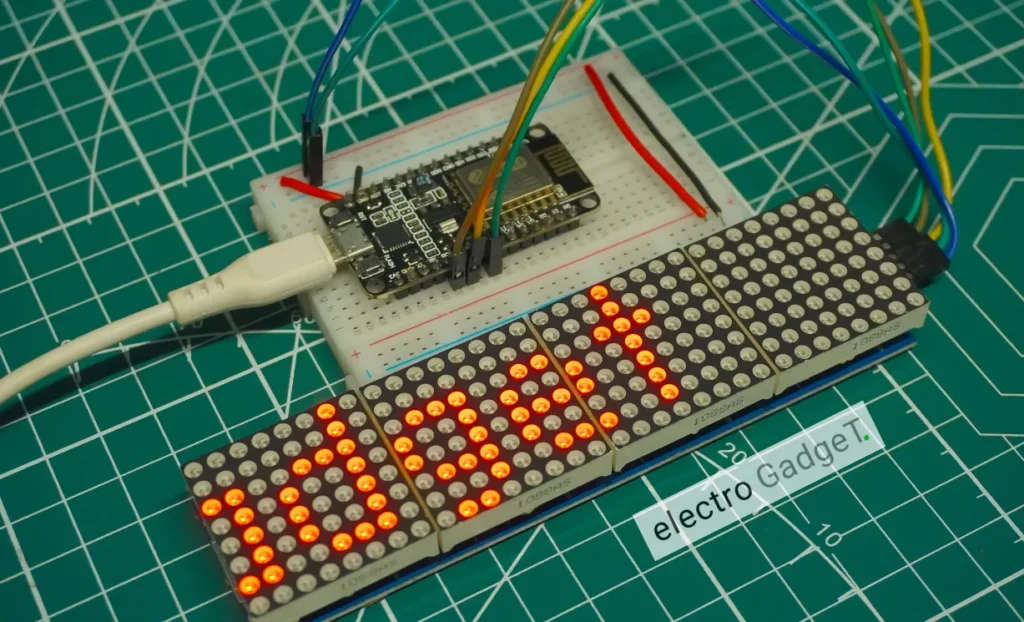 Wireless Notice Board Project Showcase