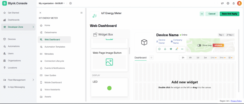 IoT Smart Energy Meter