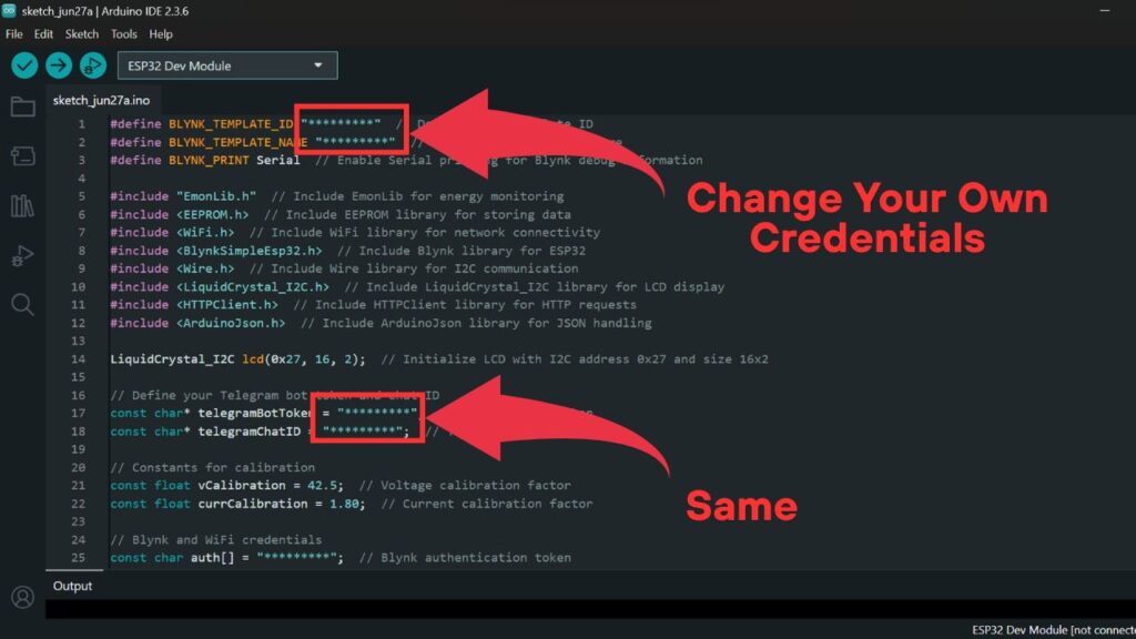 Change Your Own Credentials
