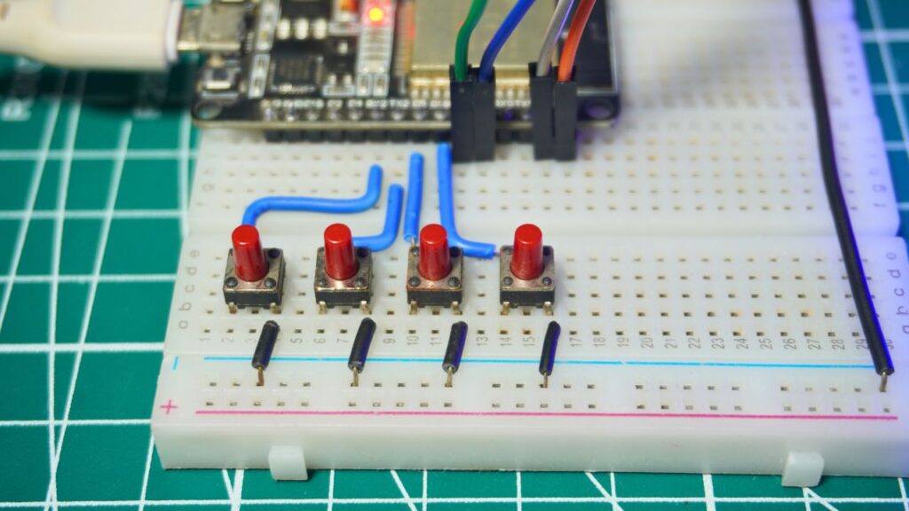 Bluetooth Home Automation System Showing Manual Switches