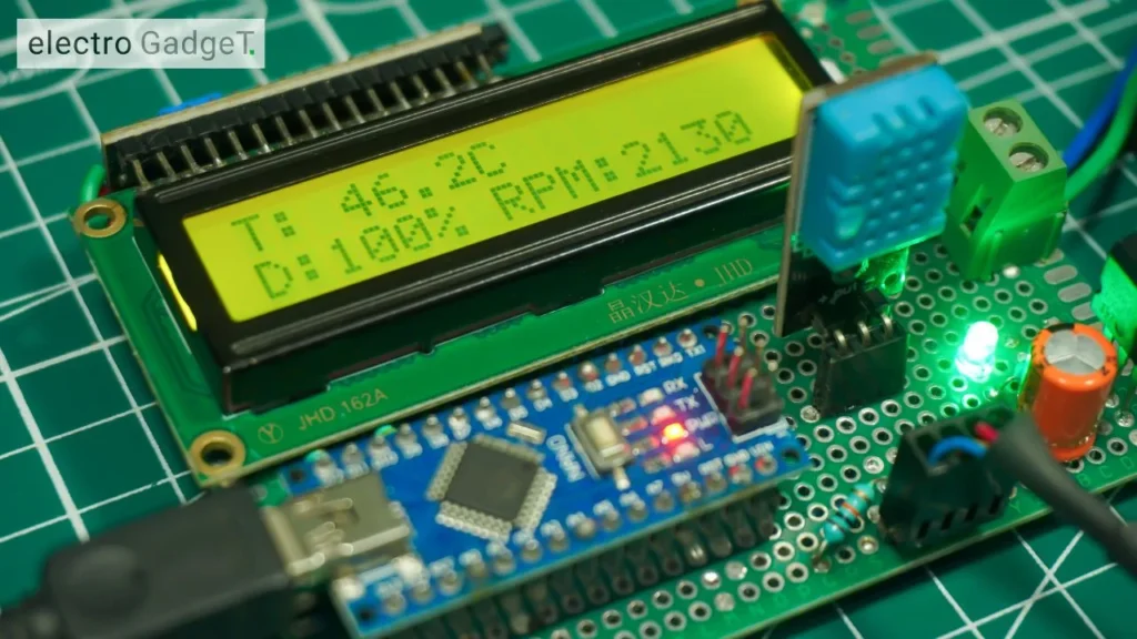 How to Make Temperature Controlled PWM Fan Controller Using Arduino & DHT11 Sensor Temperature range above 45 degree