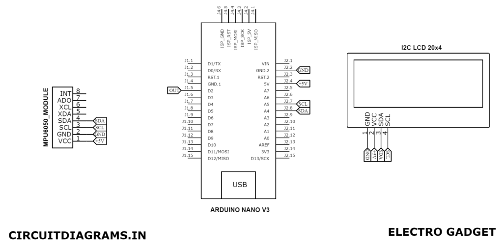 Angle Meter Circuit Diagram