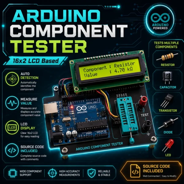 Arduino Component Tester – Source Code