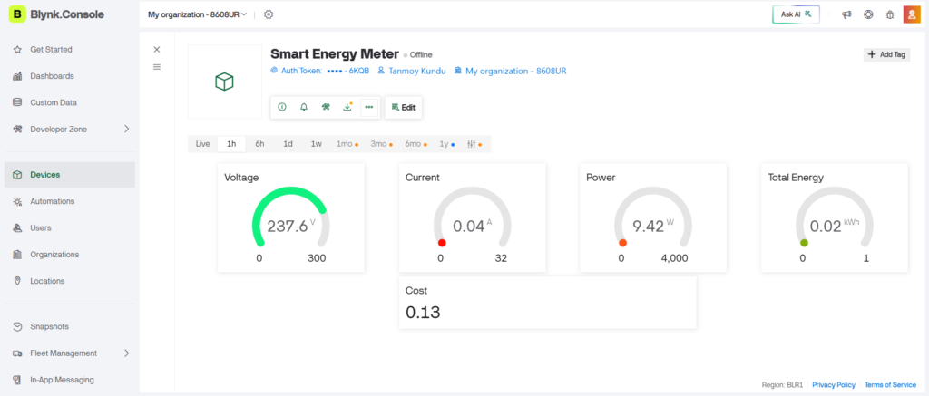 Smart Energy Meter