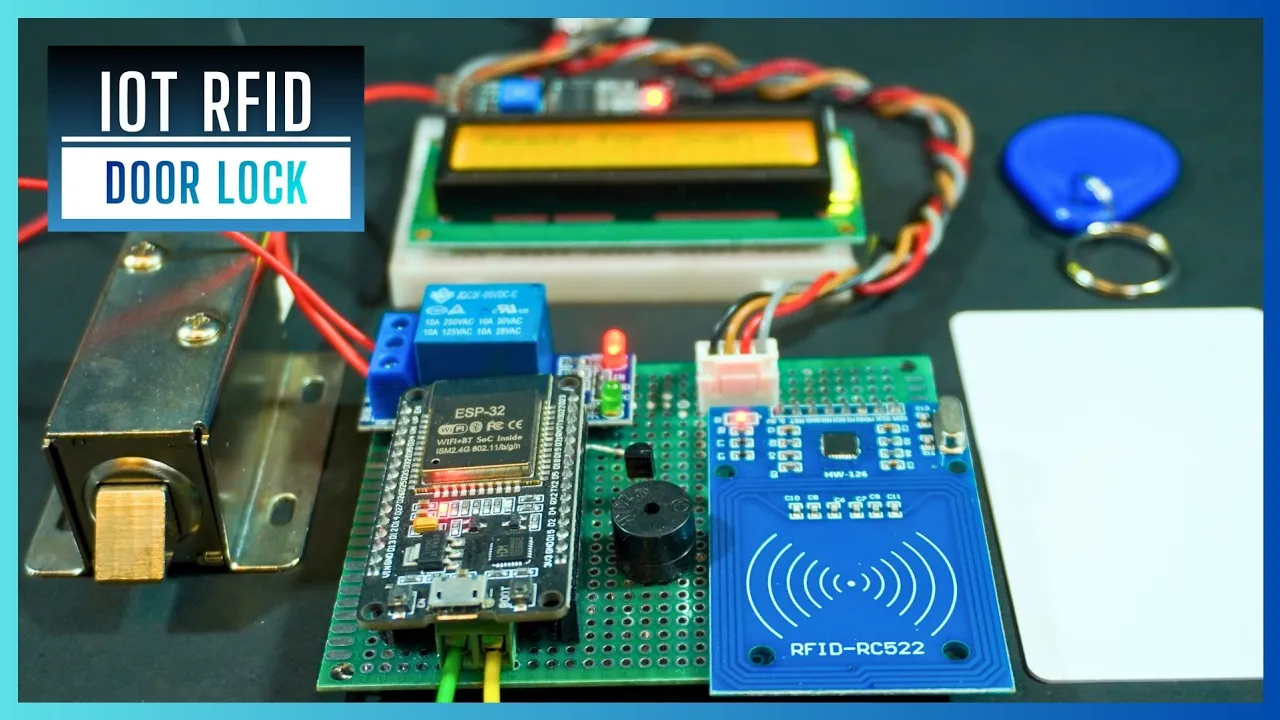 IoT RFID Door Lock System