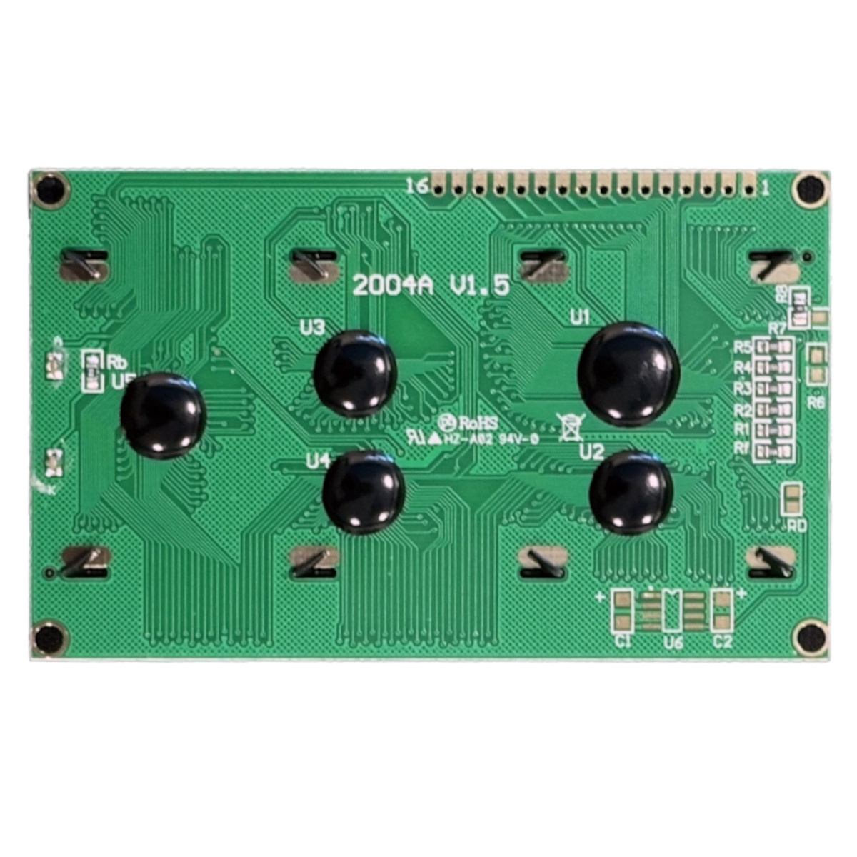 20x4 Character LCD Display Module with Blue Backlight - White Text HD44780 20x4 Character LCD Display Module with Blue Backlight - White Text HD44780 - Image 3