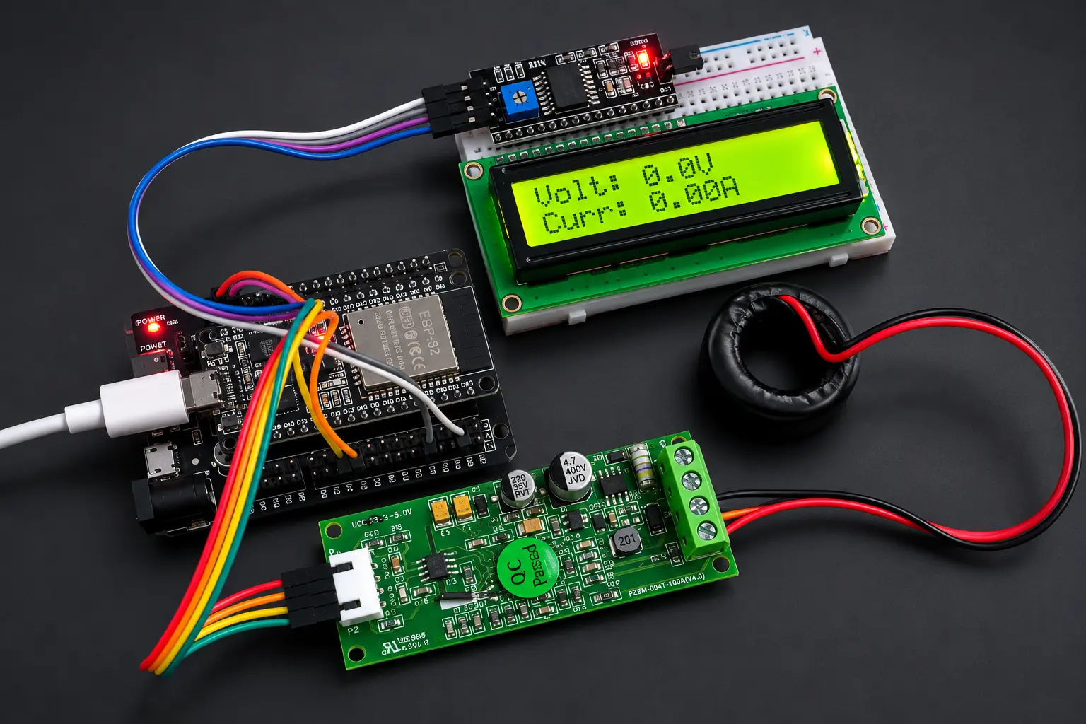 Readymade IoT Smart Energy Meter Using ESP32, PZEM-004T Readymade IoT Smart Energy Meter Using ESP32, PZEM-004T