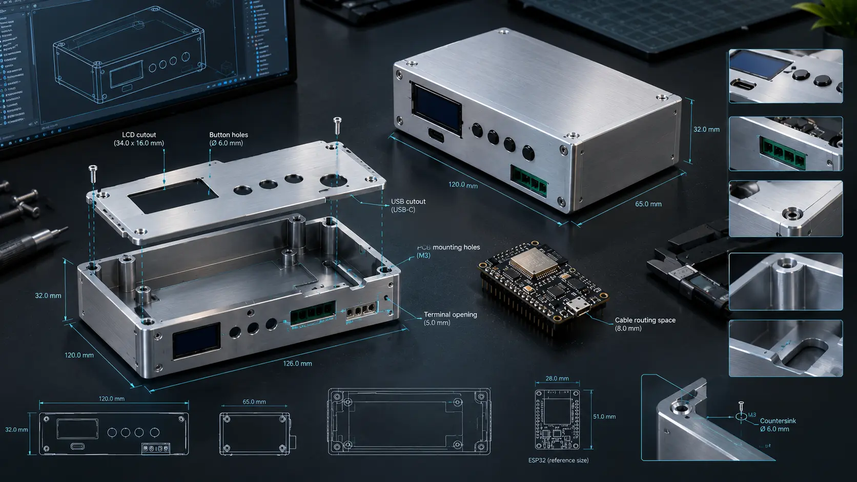 Designing Electronics Parts for CNC